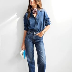 AYR Women's Secret Sauce Straight Leg Blue Jeans Size 31S